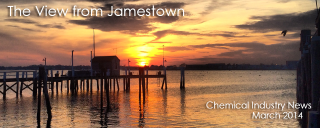 the view from jamestown march 2014 - The Chemical Company | Chemical Distributor
