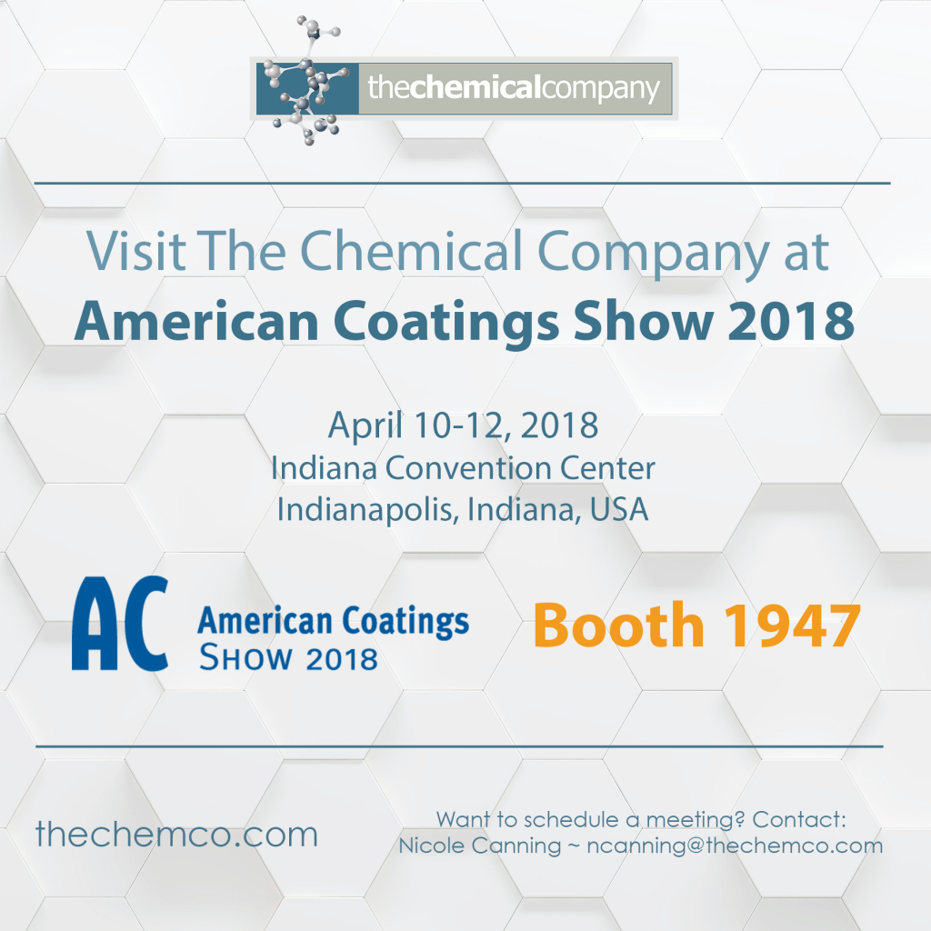 Coatings Show - The Chemical Company | Chemical Distributor