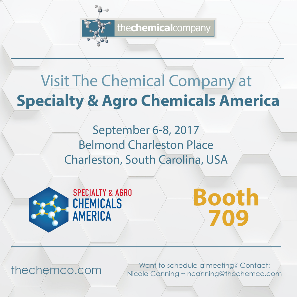 Specialty & Agro Chemicals America 2017 - The Chemical Company | Chemical Distributor