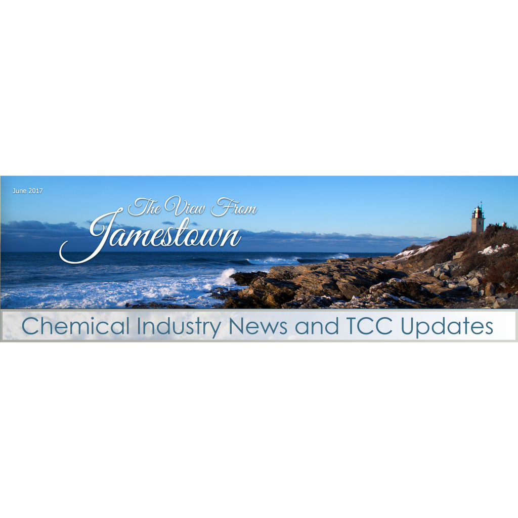 June 2017 The View From Jamestown - The Chemical Company | Chemical Distributor