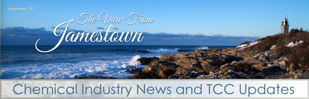 September 2017 The View From Jamestown - The Chemical Company | Chemical Distributor