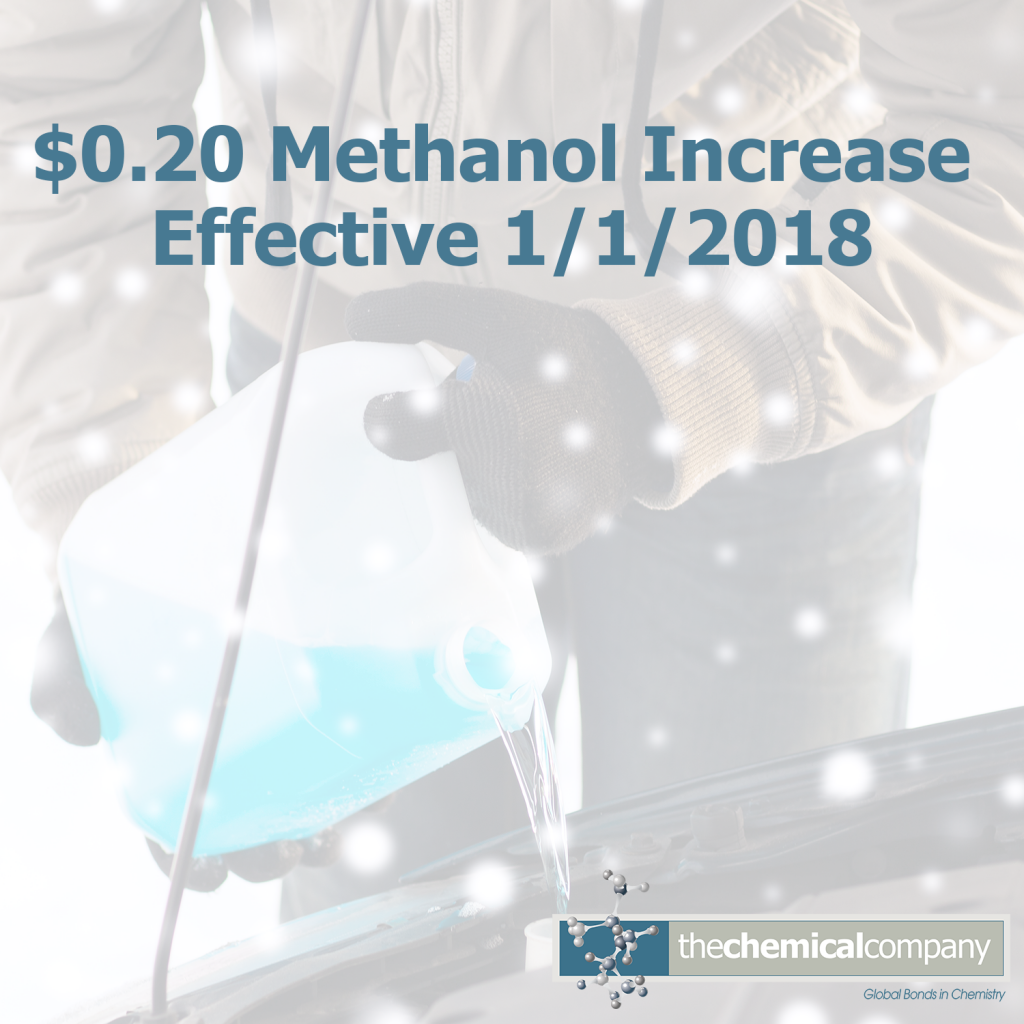 Increase of methanol - The Chemical Company | Chemical Distributor