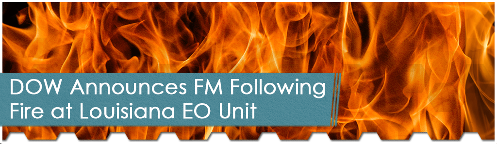 DOW Announces FM Following Fire horizontal Thumbnail - The Chemical Company